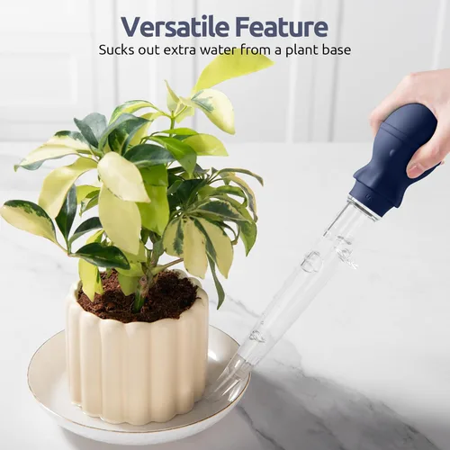 Vista 9 de U-Taste Baster de pavo en ángulo de 1.5 onzas – 228.2ºF resistente al calor de grado alimenticio Tritan y silicona de pulpo grande con cepillo