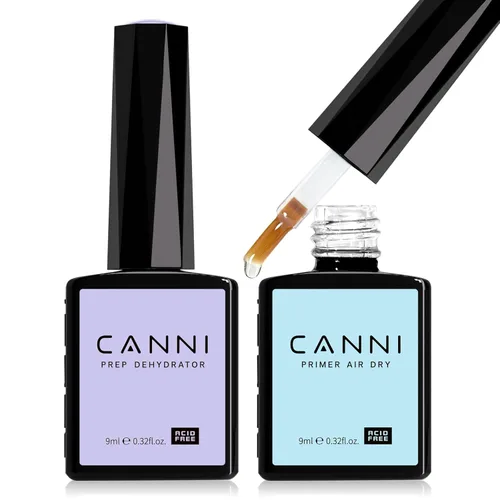 Vista 11 de CANNI - Juego de 2 capas de esmalte de uñas de gel sin necesidad de limpieza y capa base, acabado brillante, duradero, esmalte de uñas de gel