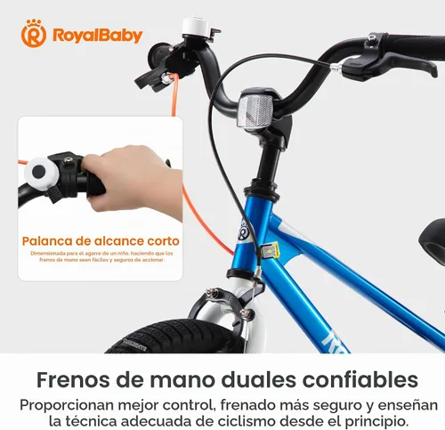 Vista 4 de RoyalBaby Freestyle Kids Bike Dual Handbrakes Ages 3-10 Years