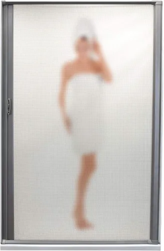 Vista 7 de RecPro - Puerta de ducha retráctil enrollable para RV, de repuesto Malla tejida con vinilo (Platinum, 36" x 65")