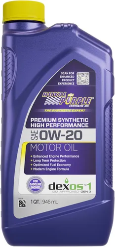 Royal Purple - Aceite ROY01020 01020-6PK 0W20, 1/4 de galón, paquete de 6