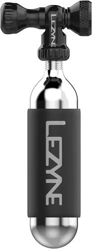 Vista 2 de LEZYNE Control Drive - Inflador de neumáticos de bicicleta de CO2, bomba de inflado de aluminio compatible con Presta & Schrader con válvula