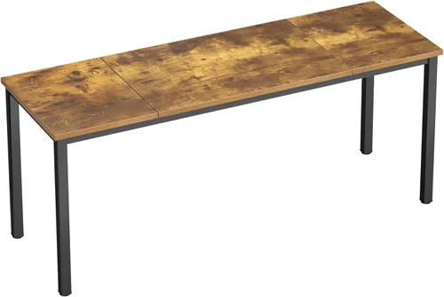 Vista 69 de DlandHome Escritorio pequeño para computadora de 31.5 pulgadas, mesa de escritura para espacios pequeños, mesa de estudio, escritorio para Negro