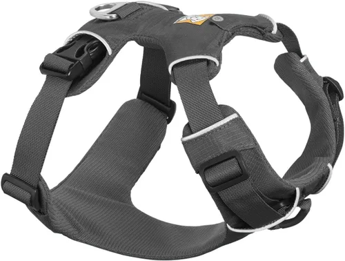 Vista 16 de Ruffwear, Front Range - Arnés reflectante para perro, suave y acolchado, de uso diario, con doble clip para correa, ajustable, ligero, para caminar