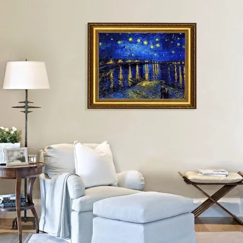 Vista 104 de ELITEART -Van Gogh (12x16, La noche estrellada)