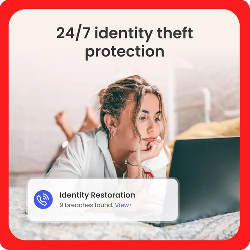 Vista 4 de McAfee + Advanced Family 2023 Dispositivos ilimitados Protección avanzada de identidad y privacidad Control parental Suscripción de 1 año