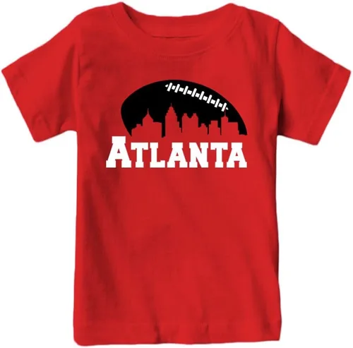 Vista 57 de Xtreme Apparrel Camiseta infantil City Skyline para fanáticos del fútbol americano