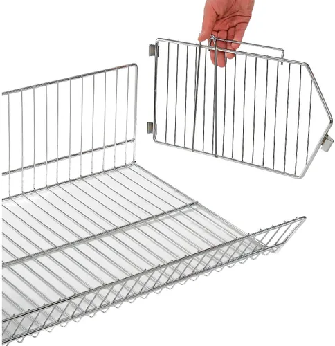 Vista 3 de Global Industrial Contenedor de almacenamiento de alambre apilable/entrelazado, 36" W x 20" D x 9" H