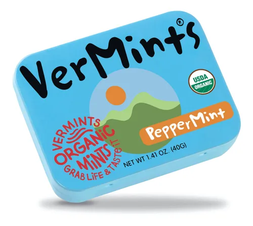 Vista 4 de VerMints Mentas Orgánicas Café Express - Ingredientes Reales, Sabor a Café Duradera - Latas de Tamaño de Viaje - Caramelos de Café Sin OMG, Sin