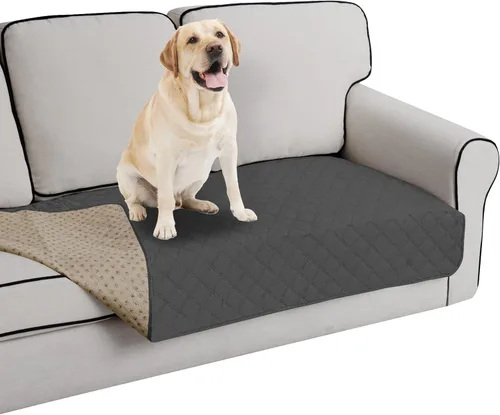 Vista 25 de Easy-Going - Funda impermeable 100% para cama de perro, manta antideslizante para mascotas para muebles, funda lavable para sofá, funda de repuesto
