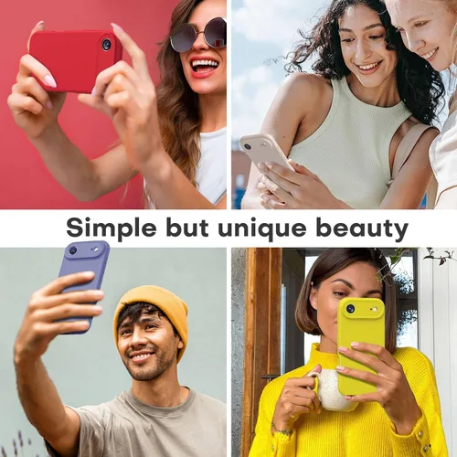 Vista 336 de LOVE 3000 Diseñada para Funda iPhone Air, Silicona Premium [Compatible con Magsafe][Forro de Microfibra Suave Anti-Rayones] Funda Protectora