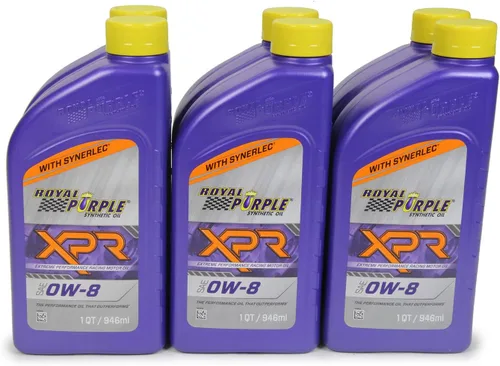 Vista 3 de Royal Purple 01009 XPR 0W-10 Aceite de motor de carreras sintético ultraligero de rendimiento extremo - Botella de 1 cuarto de galón