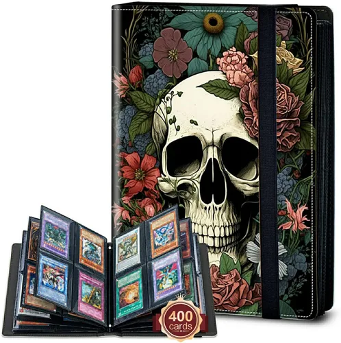 Vista 69 de Rossy Carpeta para tarjetas de 4 bolsillos, soporte para álbum de coleccionista de tarjetas de intercambio de 240 tarjetas, de doble cara, soporte