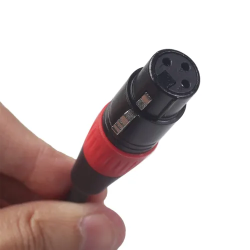 Vista 4 de Seadream Cable XLR DMX de 5 pines macho a hembra de 3 pines; cable XLR hembra de 3 pines a XLR macho de 5 pines para micrófono DMX luz de escenario