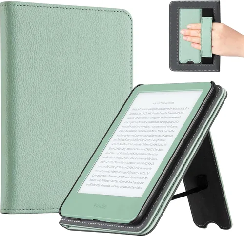 Vista 33 de CoBak Funda para tablet de 6" (2024 y 2022, 11ª generación), funda inteligente de piel sintética con función de encendido/encendido automático