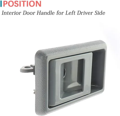 Vista 2 de IRONTEK Manija de puerta interior gris delantera/trasera izquierda lado del conductor para 95-00 Tacoma, 89-95 4Runner/ Pickup, 88-93 Corolla, 87-90