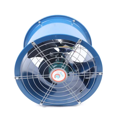 Vista 5 de OUKANING Ventilador a prueba de explosiones de 16 pulgadas, soplador de utilidad de 550 W, 110 V, 60 HZ, velocidad de 1420 rpm, a prueba