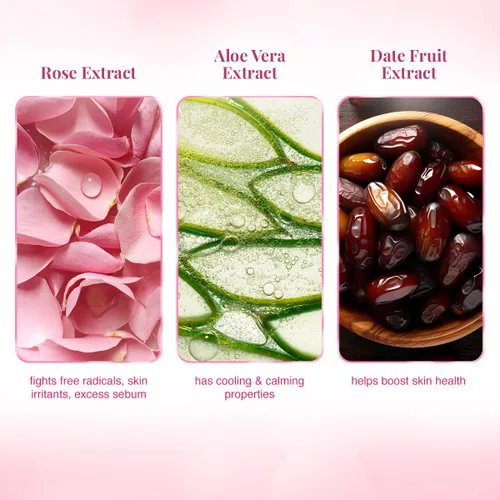 Vista 5 de VLCC Tóner de agua de rosas (3.4 fl oz)