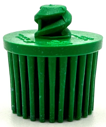 Vista 7 de Paquete de 5 discos de cerdas abrasivas de óxido de aluminio y cerámica con bloqueo de rollo de cambio rápido, compatible con soportes Roloc, 5