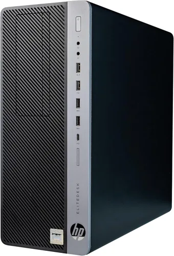 Vista 3 de HP EliteDesk 800G4 Tower - Computadora de escritorio Hexa Core Intel i7 (3.4), 16 GB DDR4 de RAM, estado sólido SSD de 500 GB, Windows 11