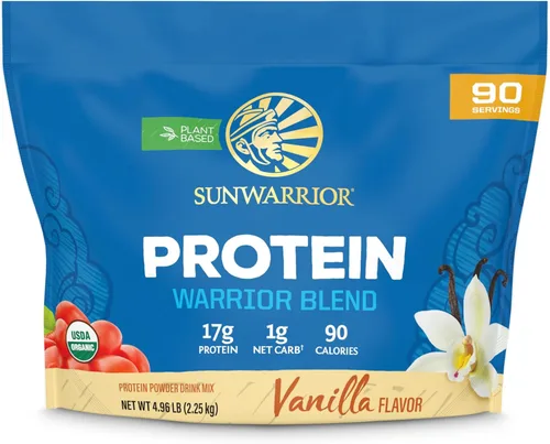 Vista 18 de Sunwarrior - Proteína vegana en polvo a base de plantas orgánicas Aminoácidos BCAA, proteína de semillas de cáñamo Libre de soja, lácteos
