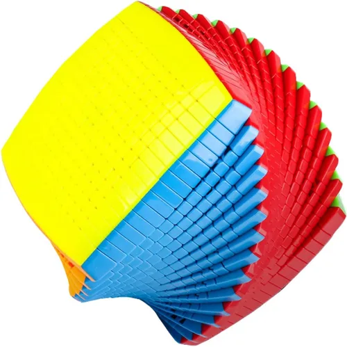 Vista 10 de Moyu Meilong - Cubo de velocidad 4x4, rompecabezas sin calcomanías, cubo mágico 4x4x4