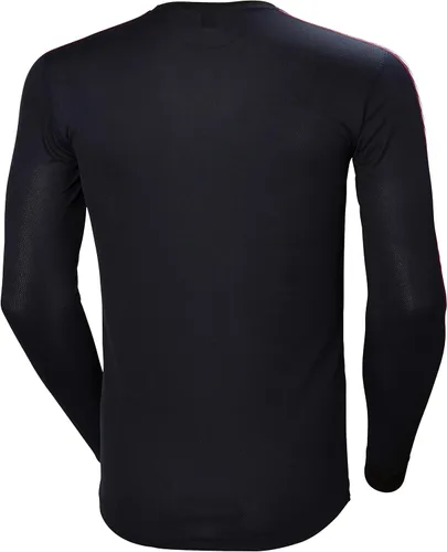 Vista 2 de Primera capa con tecnología HH Dry, con bandas de rayas, marca Helly Hansen