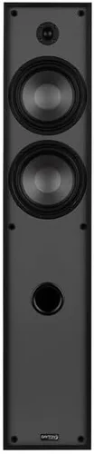Vista 3 de Dayton Audio Classic T65 Par de altavoces de torre de pie (negro)