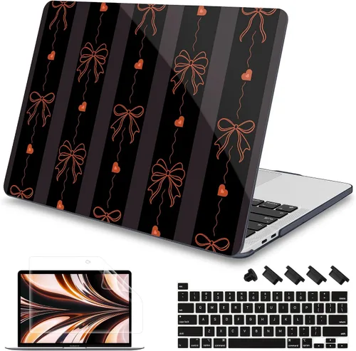 Vista 21 de Mektron Funda para MacBook Pro de 16 Pulgadas A2141 Versión 2019 con Pantalla Liquid Retina/Touch ID, Carcasa Rígida de Plástico con Funda