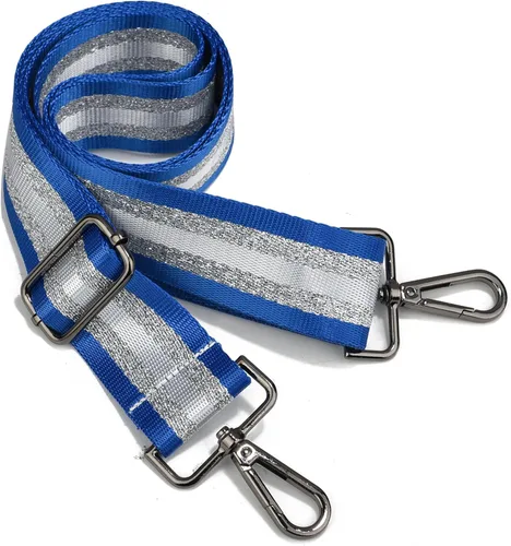 Vista 39 de LVYOUME Correa para bolso, accesorios plateados, correas anchas para bolsa, correa de hombro ajustable para bolsos