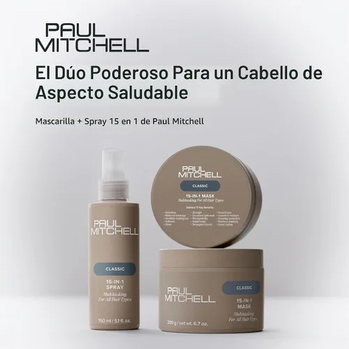 Vista 7 de Paul Mitchell Spray 15 en 1, espray multitarea para todo tipo de cabello, 5.1 onzas líquidas