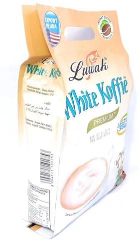 Vista 4 de Kopi Luwak White Koffie Premium - Café con menos azúcar, 20 unidades, 14.11 oz (paquete de 3)