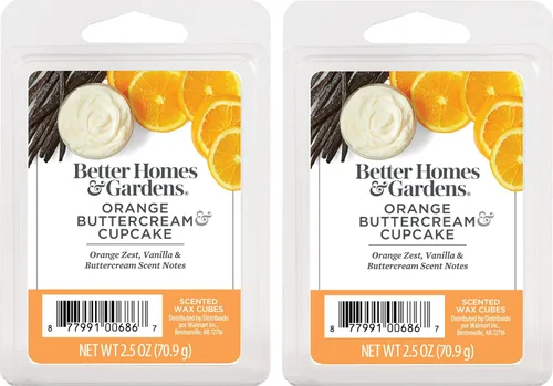 Vista 6 de Better Homes and Gardens - Cubos de cera perfumados de 2.5 onzas, paquete de 2 (pastel de calabaza especiado)