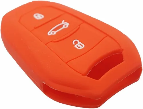 Vista 4 de Toiumops Funda para llave de coche para Citroen DS3 DS4 DS5 DS6, funda de silicona para llave de coche