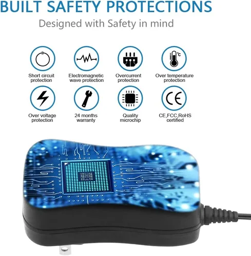 Vista 5 de SHNITPWR Adaptador de CA 36W Adaptador de fuente de alimentación universal DC 3V ~ 12V Convertidor de corriente ajustable 3V 4.5V 5V 6V 7.5V 9V 12V