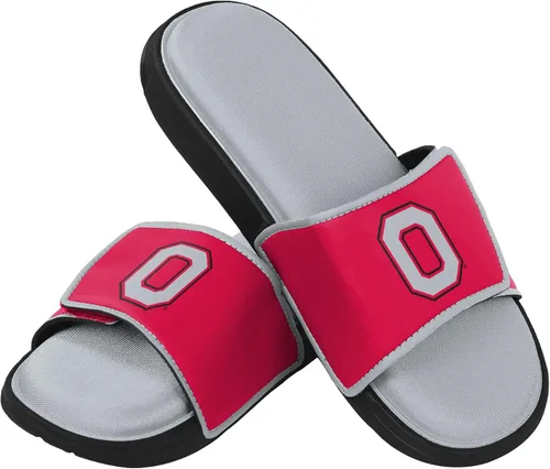 Vista 14 de FOCO Sandalias deportivas de espuma para ducha con logotipo de equipo universitario de la NCAA para hombre