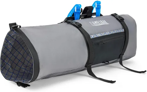 Vista 5 de CamelBak M.U.L.E. 9 Bikepacking - Manillar de carga lateral impermeable para tiendas de campaña y equipo, gris lobo