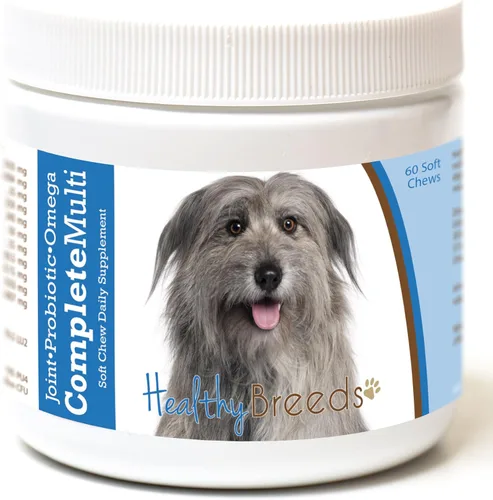 Vista 64 de Healthy Breeds Cavalier King Charles Spaniel - Multivitamínico todo en uno, completo con probióticos, glucosamina, condroitina y omegas, 60