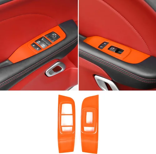 Vista 8 de Voodonala Cubierta del panel de elevación de ventana para Dodge Challenger 2015-2024, accesorios para Dodge Challenger 2015-2024