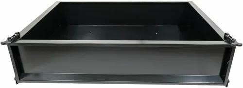 Vista 5 de Performance Plus Carts Yamaha G14, G16, G19 y G22 - Kit de caja de carga de acero negro con soportes