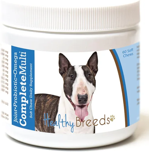 Vista 415 de Healthy Breeds Cavalier King Charles Spaniel - Multivitamínico todo en uno, completo con probióticos, glucosamina, condroitina y omegas, 60