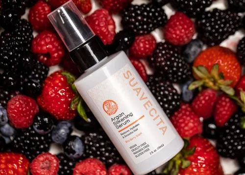 Vista 2 de Suavecita Argan Silkening Serum Wild Berry Scent 2 Fl Oz