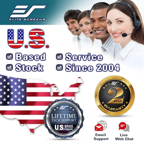 Vista 8 de Elite Screens Sable Frame pantalla de proyección de marco fijo SableFrame B2