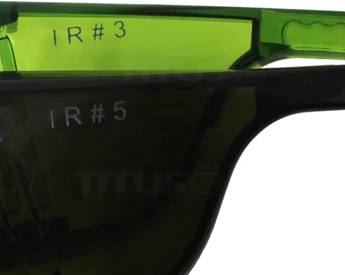 Vista 2 de TITUS G13 IR3 IR5 OTG Welding Safety Glasses