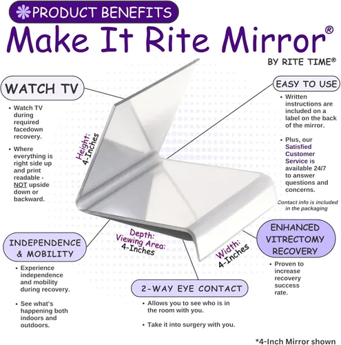 Vista 5 de 4 pulgadas de ancho de 2 vías para vitrectomía cara hacia abajo y recuperación pulmonar COVID-19 proning