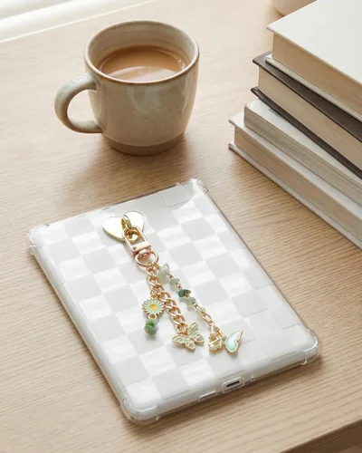 Vista 5 de Kindle Charm Chain for E-reader Charms Chain Cute Decorating Accessories Compatible with Kindle/E-Reader/Phone Gift for Reader Booklovers
