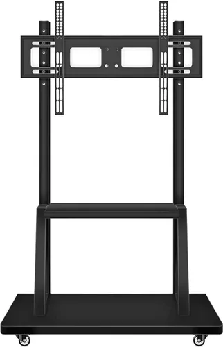 Vista 10 de Carrito de TV móvil, soporte de TV rooling con ruedas para pantallas planas de plasma LCD LED OLED de 32 a 70 pulgadas de hasta 100 libras