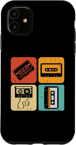 Vista 8 de Cassette Tape Music 70s 80s 90s Retro Playlist Case for iPhone 17