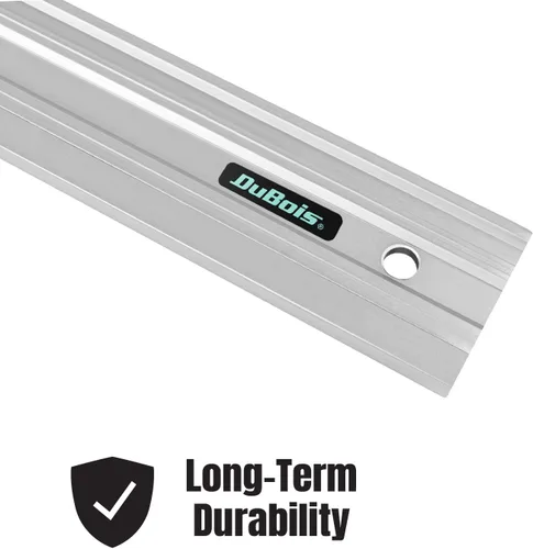 Vista 3 de DuBois Bordes rectos de aluminio de 18 pulgadas, con tolerancia de 0.001 pulgadas para comprobar líneas de deformación de la superficie