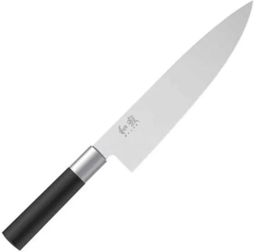 Vista 6 de Cuchillo de pan Wasabi Kai de 9 pulgadas, las serraciones anchas son suaves con el pan, el mango cómodo ofrece un agarre seguro en condiciones